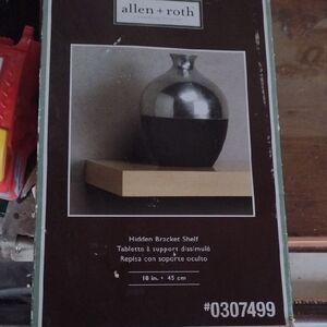 Silver and Black Wall Decor Vase